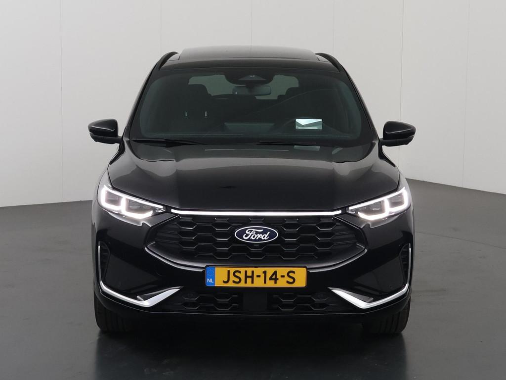 Ford Kuga 2.5 PHEV ST-Line X | Elekt inklapbare Trekhaak | P, Auto's, 14 kWh, Gebruikt, Leder en Stof, Zwart