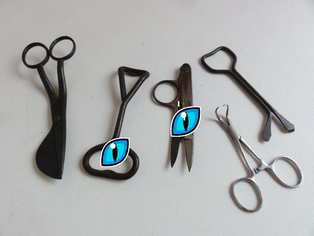 Scharen en blikopener Tomado, ouderwets, Antiek en Kunst, Ophalen of Verzenden