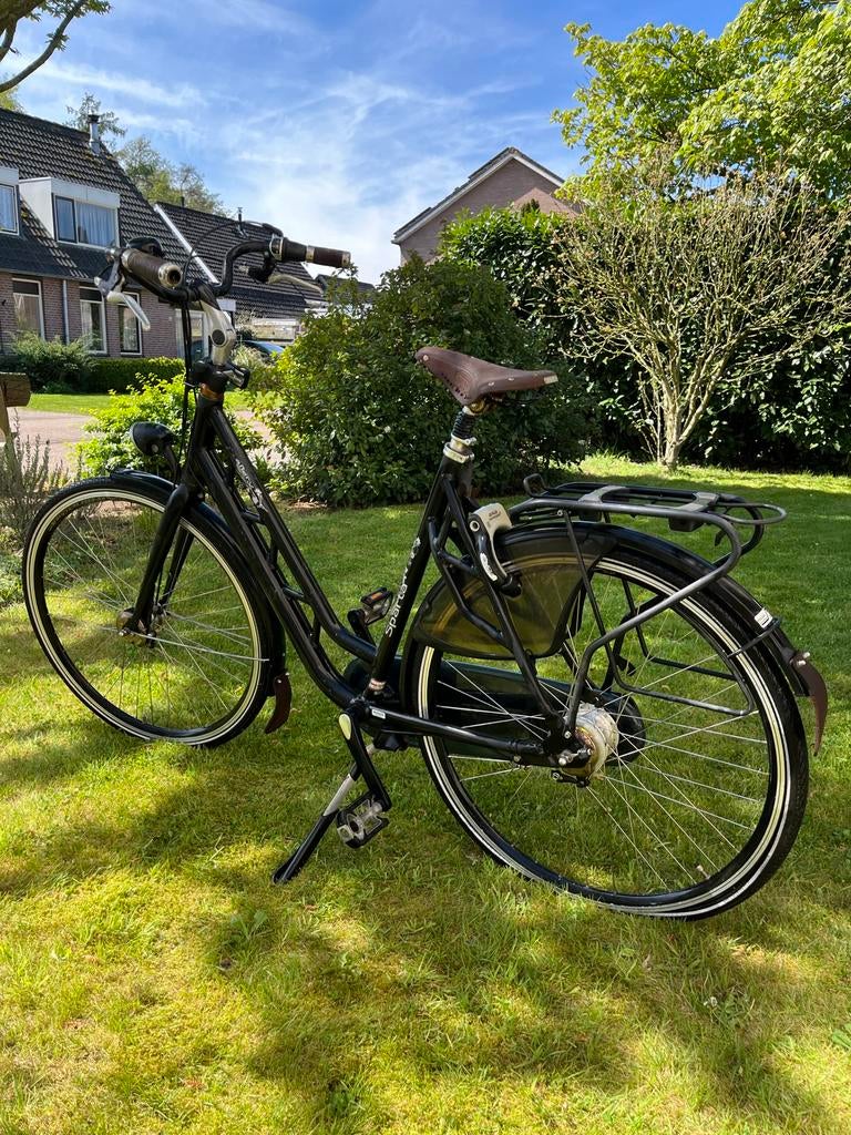 Sparta Pick-Up Fiets - Zwart,, Fietsen en Brommers, Ophalen, Sparta, Versnellingen, Trommelrem