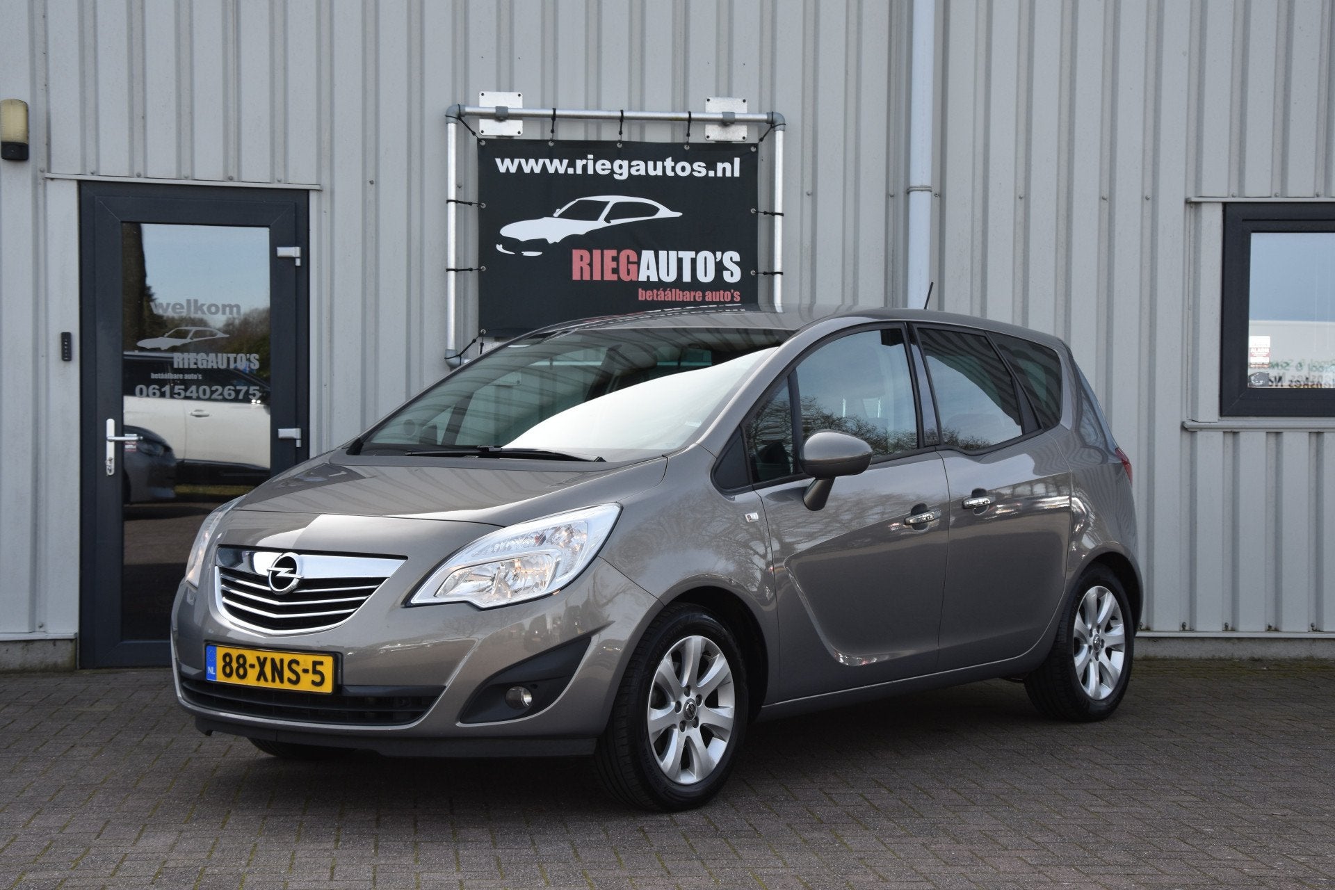 Opel Meriva 1.4 Turbo Cosmo. Hoogzit, Trekhaak, Cruise, Airc, Auto's, Voorwielaandrijving, Euro 5, 680 kg, 4 cilinders