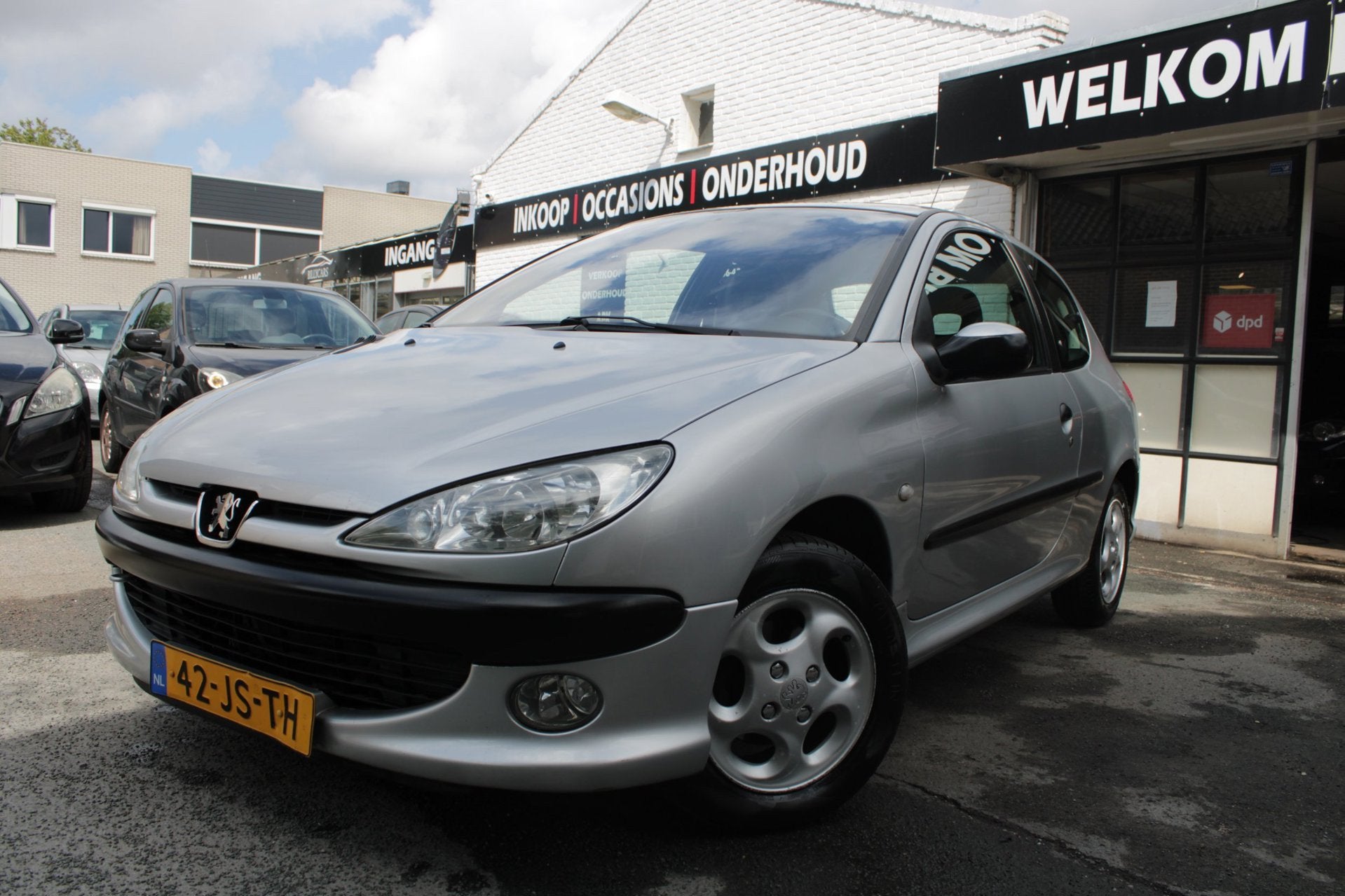 Peugeot 206 1.4 XS Premium / Airco / Elektrische ramen / Cen, Auto's, Voorwielaandrijving, Zwart, 4 cilinders, Bedrijf