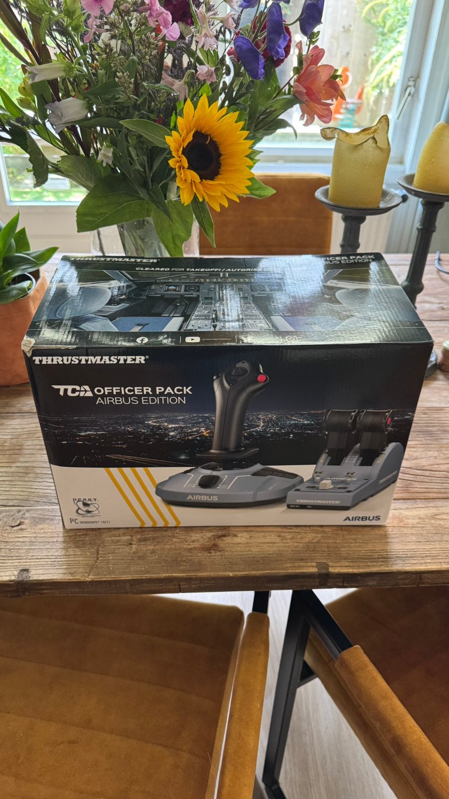 Thrustmaster TCA Officer Pack Airbus Edition, Ophalen of Verzenden, Zo goed als nieuw