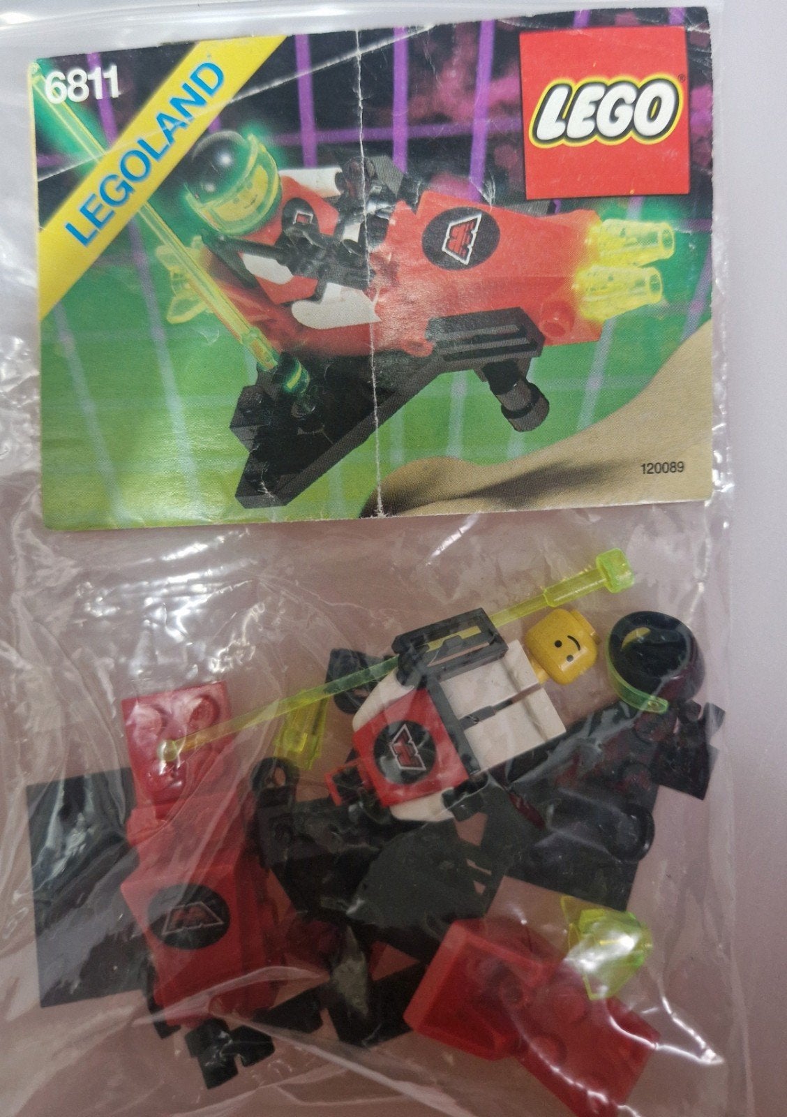 Lego 6811 Pulsar Charger, Kinderen en Baby's, Speelgoed | Duplo en Lego, Compleet, Gebruikt, Lego, Ophalen of Verzenden