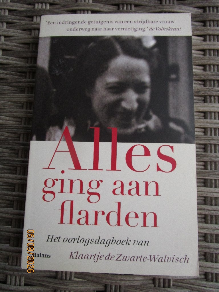 Alles ging aan flarden - Oorlogsdagboek Klaartje, Klaartje de Zwarte-Walvisch, Ophalen of Verzenden, Overige onderwerpen, Tweede Wereldoorlog