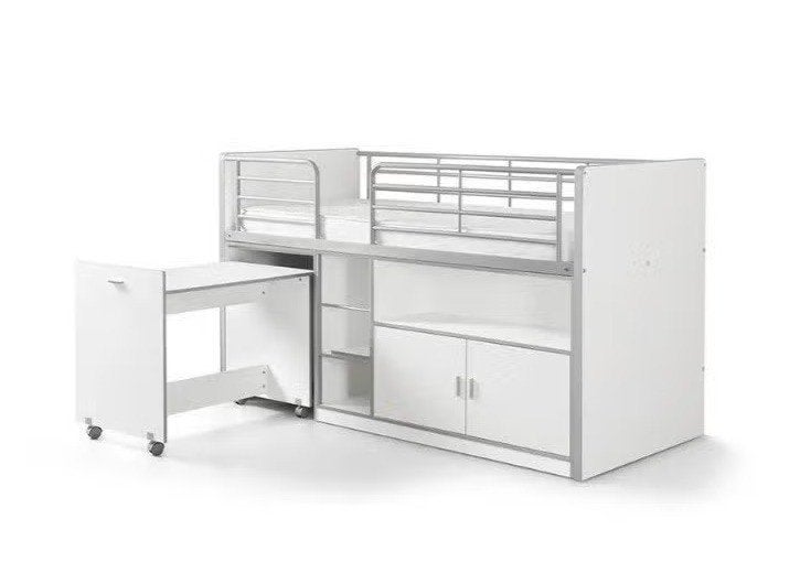 Foto 7 van Halfhoogslaper 90x200 met bureau en evt matras - MOET WEG!!