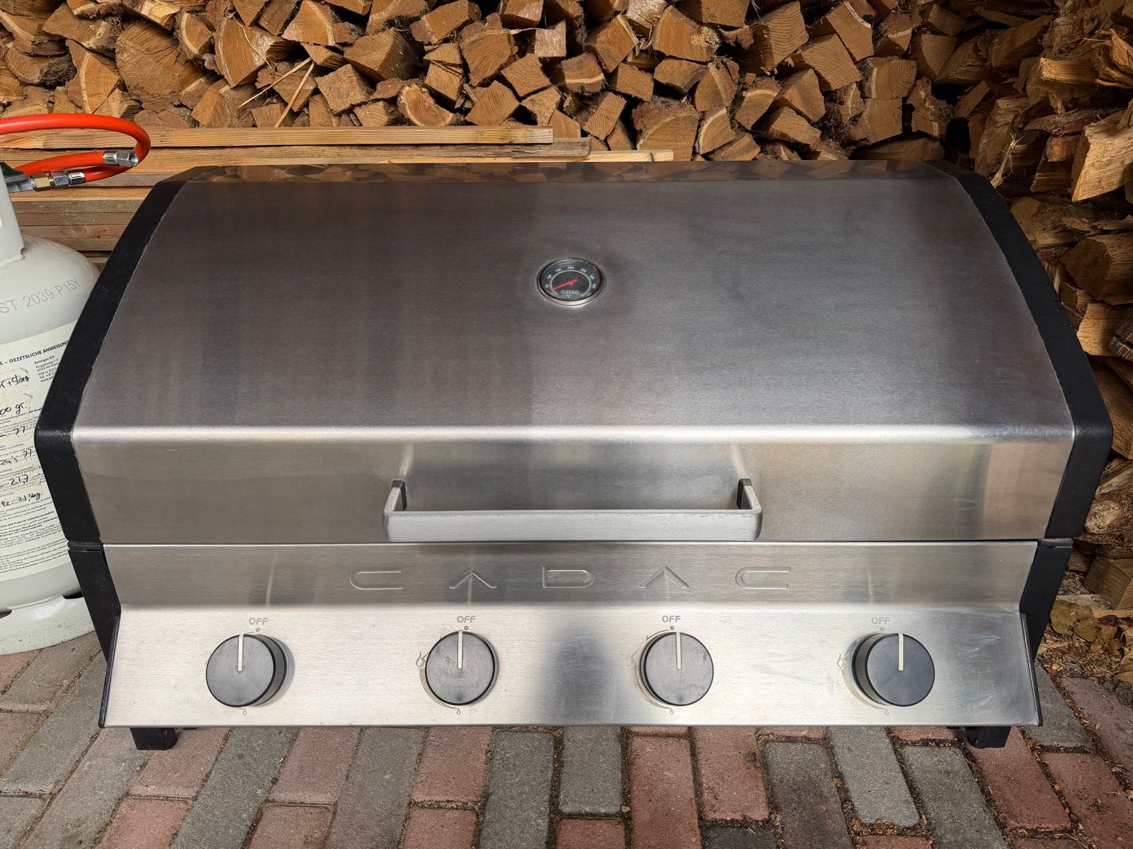 Cadac Meridian 4 Gasbarbecue - Super schoon, bijna  ieuw, Ophalen, Zo goed als nieuw