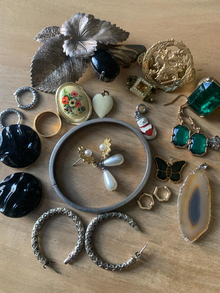 Diverse sieraden, Ophalen of Verzenden, Overige materialen, Overige typen
