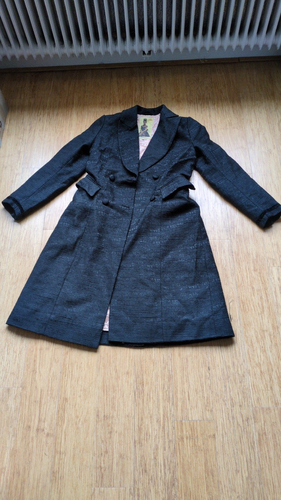 Noa Noa mantel Zwart Maat S, Kleding | Dames, Ophalen of Verzenden, Maat 36 (S), Gedragen, Noa Noa Owners Coat
