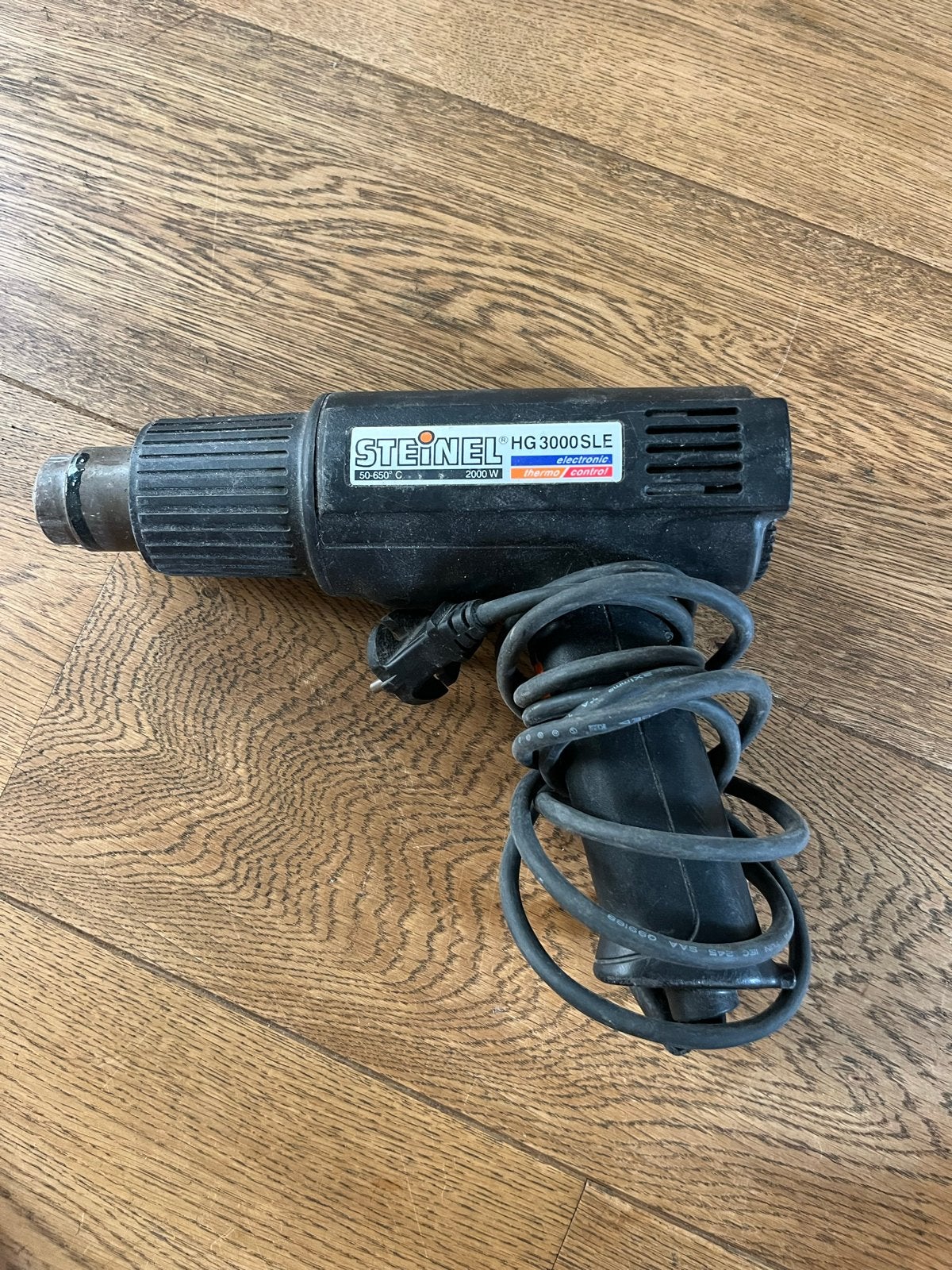Steinel heteluchtpistool HG 3000 SLE - Gebruikt, Ophalen of Verzenden, Gebruikt, Overige typen, Overige merken
