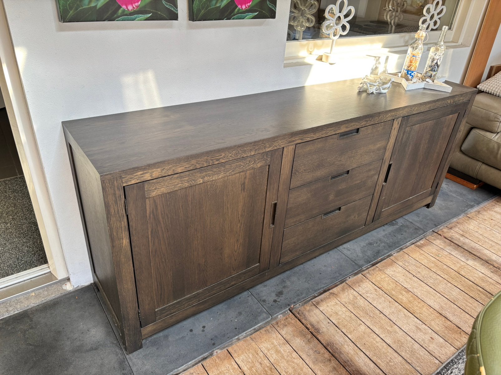 Dressoir, Huis en Inrichting, Kasten | Dressoirs, Ophalen, Strak, Gebruikt, Met lade(s)