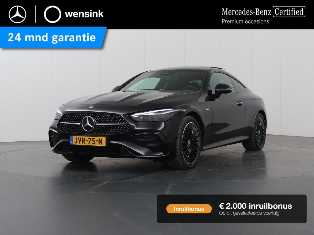 Mercedes-Benz CLE Coupé 300 e AMG Line | Panoramadak | Nigh, Auto's, Mercedes-Benz, Automaat, 4 cilinders, 4 stoelen, Zwart
