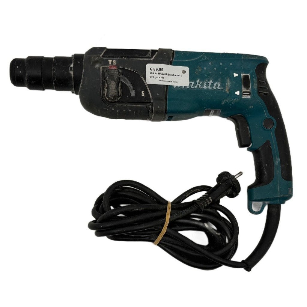 Makita HR2230 Boorhamer | Met garantie, Boor- en/of Breekhamer, Dordrecht@usedproducts.nl, Toulonselaan 72, Ophalen of Verzenden