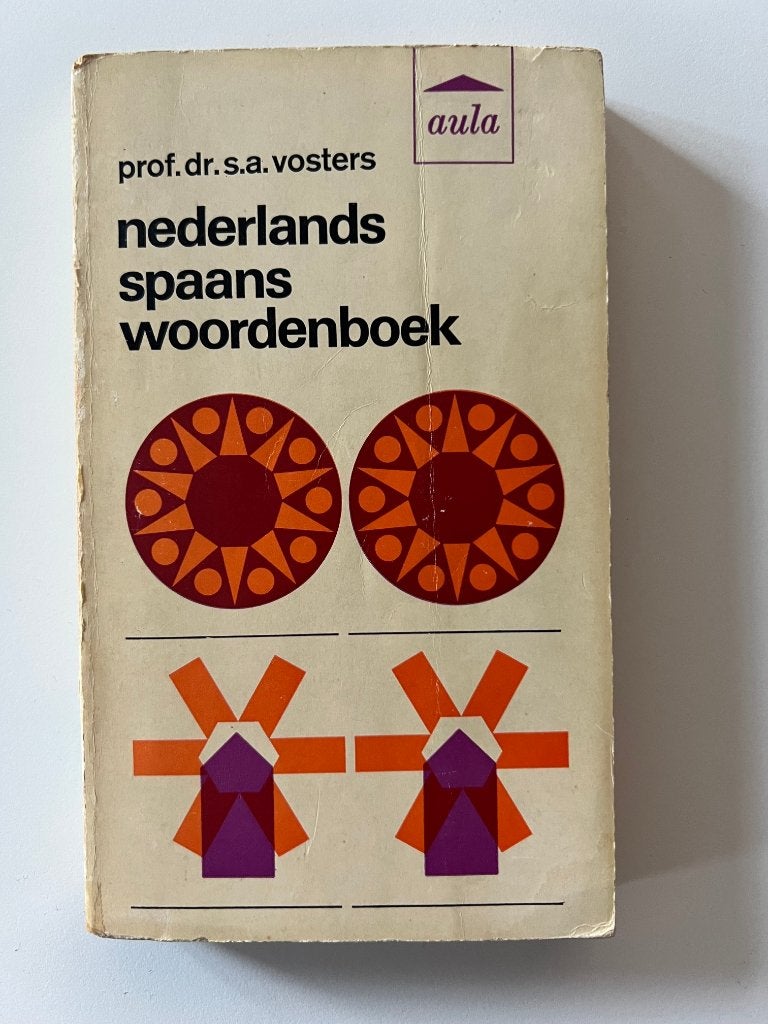 Nederlands-Spaans woordenboek - Aula - S.A. Vosters, Boeken, Ophalen of Verzenden, Gelezen