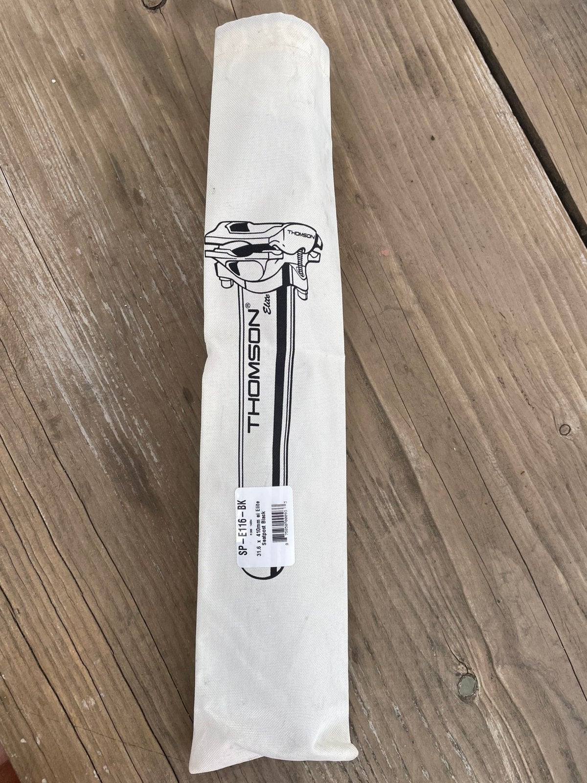 Thomson Elite zadelpen, Fietsen en Brommers, Ophalen of Verzenden, Zo goed als nieuw, Aluminium