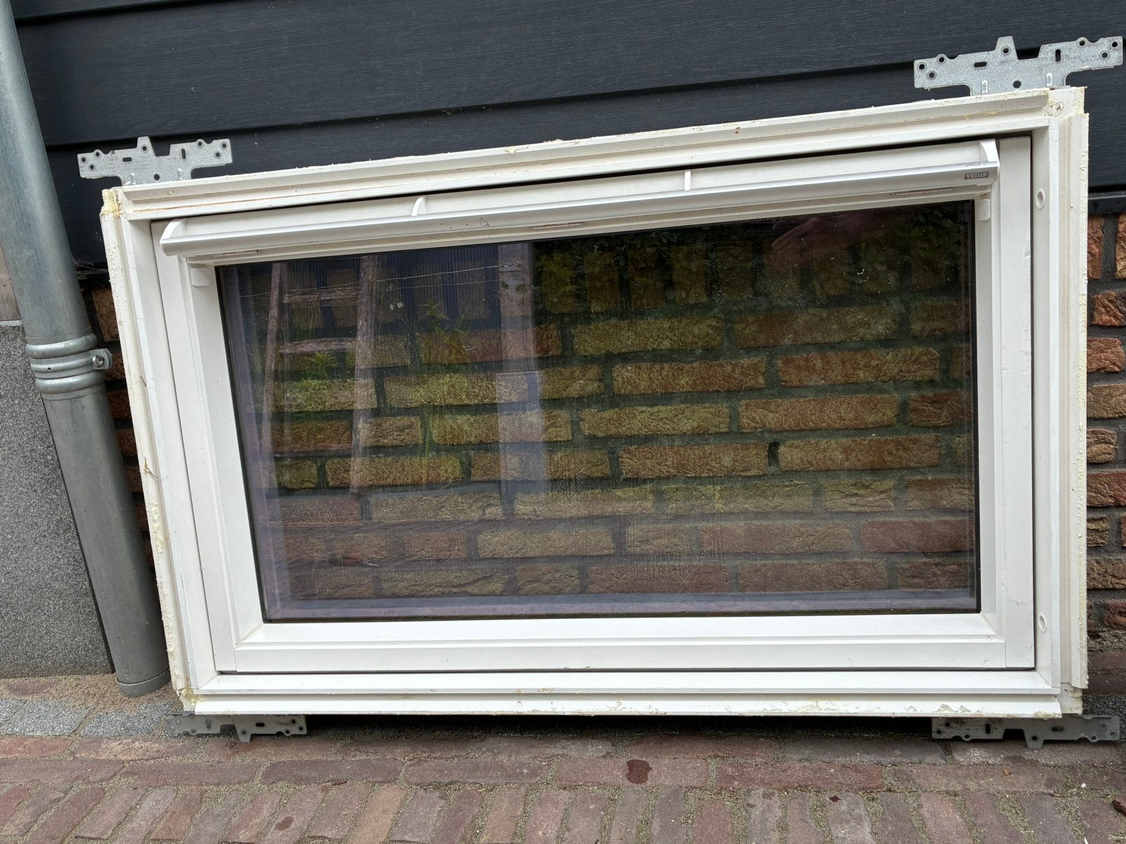 VELUX 114x70 SK01 wit dakraam tuimelraam kantelraam, Gebruikt, Minder dan 80 cm, Minder dan 80 cm, Ophalen of Verzenden