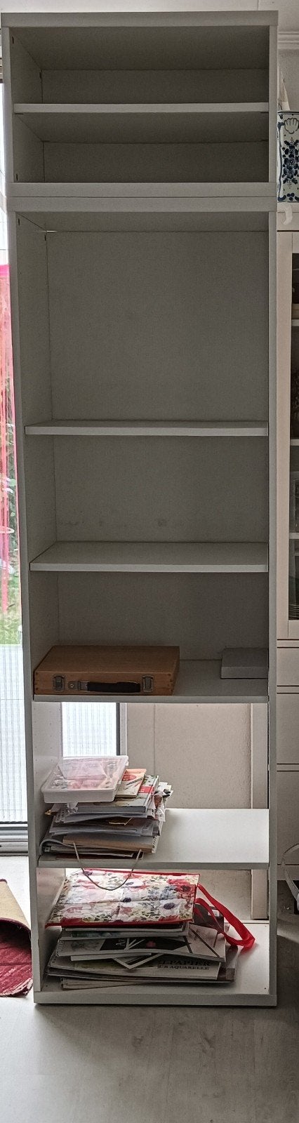 Ikea Besta Witte kast met bovenkast, Ophalen of Verzenden, Zo goed als nieuw