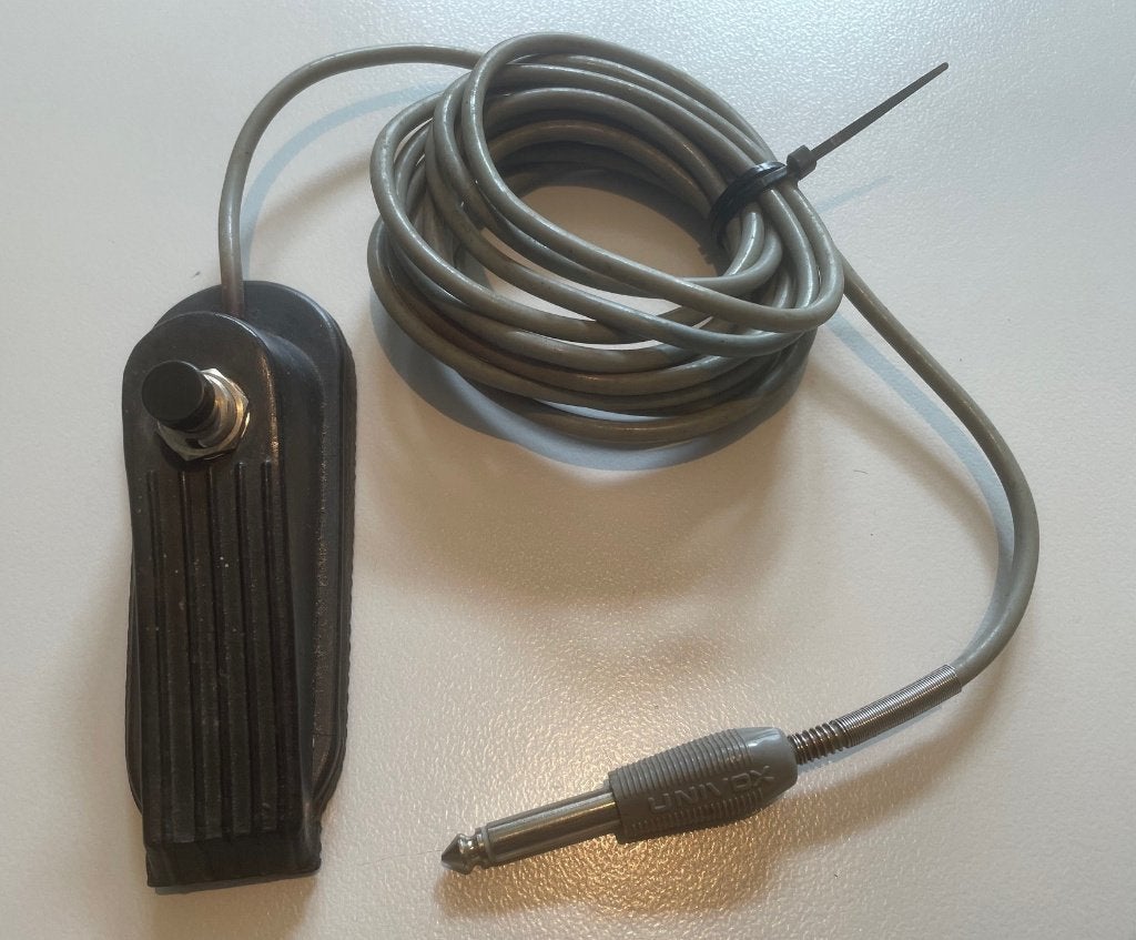 Univox Footswitch, Ophalen of Verzenden, Gebruikt