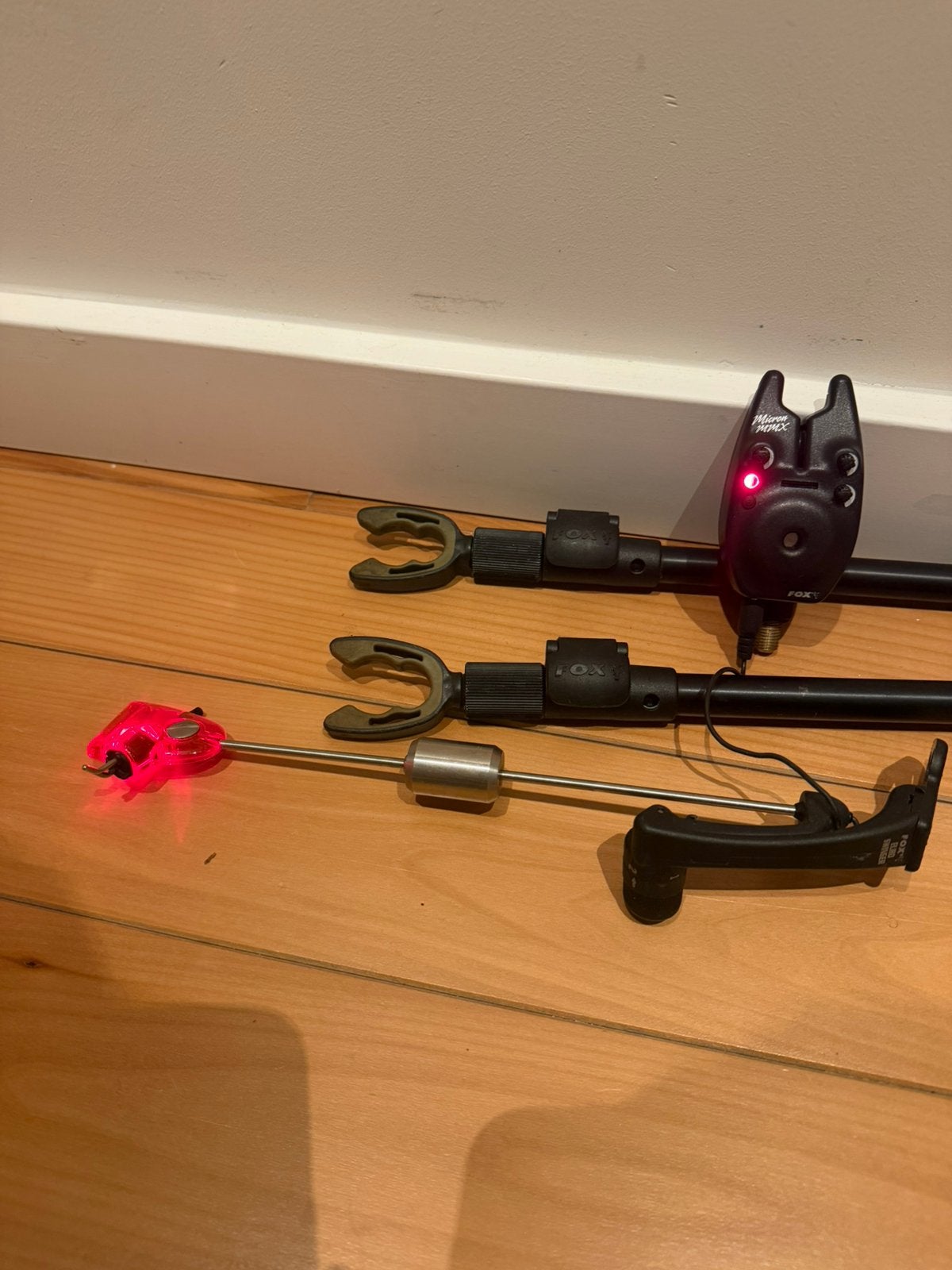 Fox mmx beetmelder+MK2 swinger en Fox steuntjes led is rood, Ophalen of Verzenden, Gebruikt, Overige typen