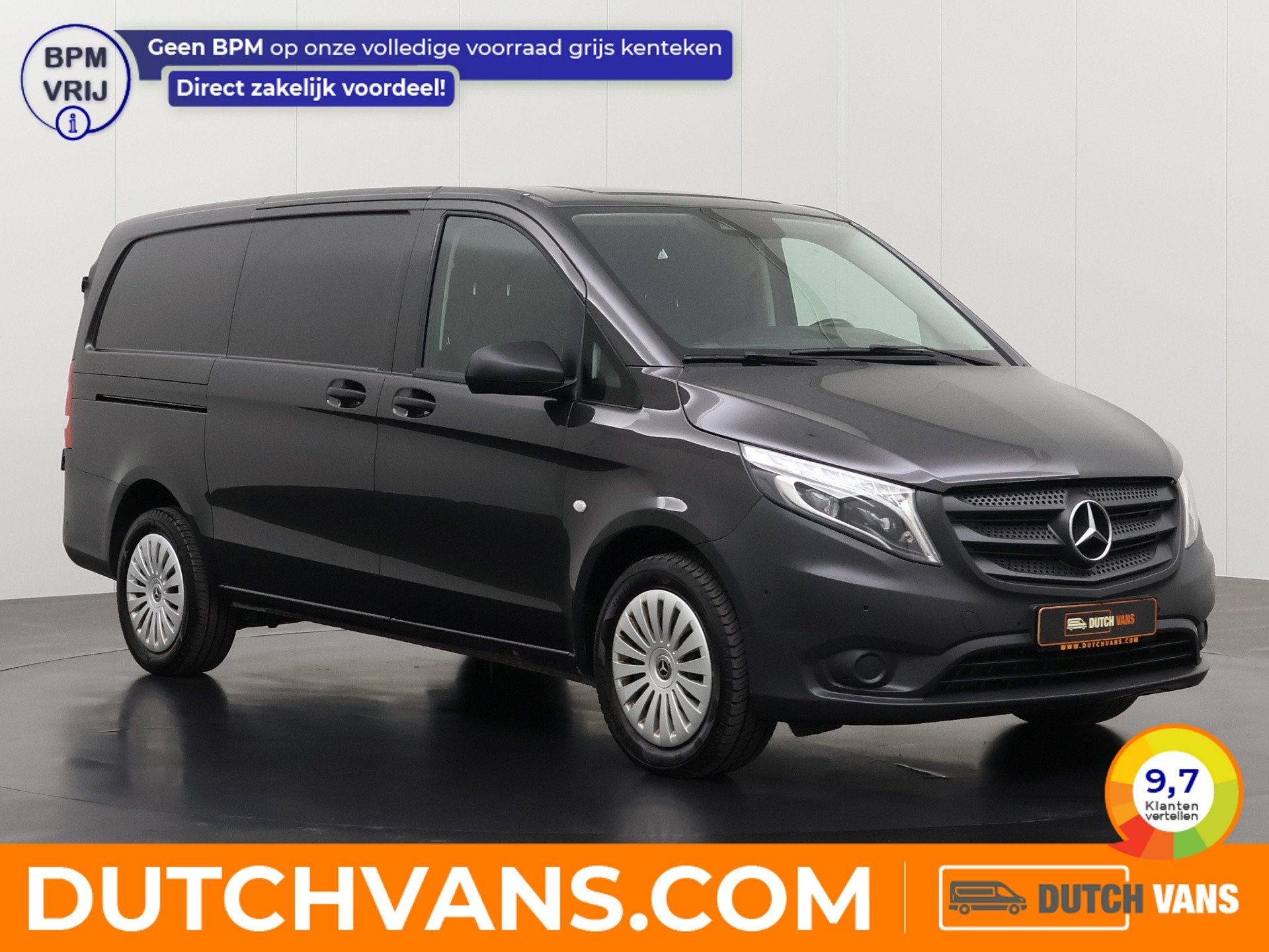 Mercedes-Benz Vito 116CDI Automaat Lang | Led | Standverwarm, Stof, Gebruikt, Euro 6, 2000 kg