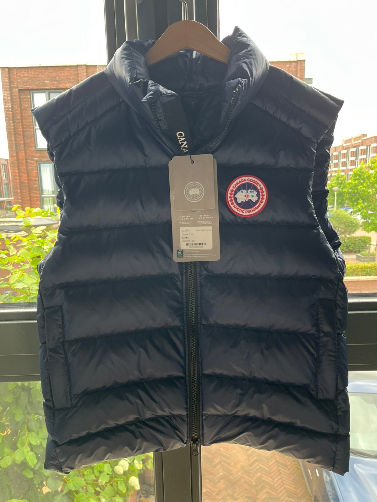 Canada goose bodywarmer, Kleding | Heren, Bodywarmers, Verzenden, Nieuw, Maat 48/50 (M), Blauw