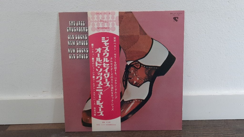 The Jazz Crusaders – Old Socks, New Shoes... LP, Japan, Cd's en Dvd's, Vinyl | Jazz en Blues, Gebruikt, Jazz, 1960 tot 1980, 12 inch