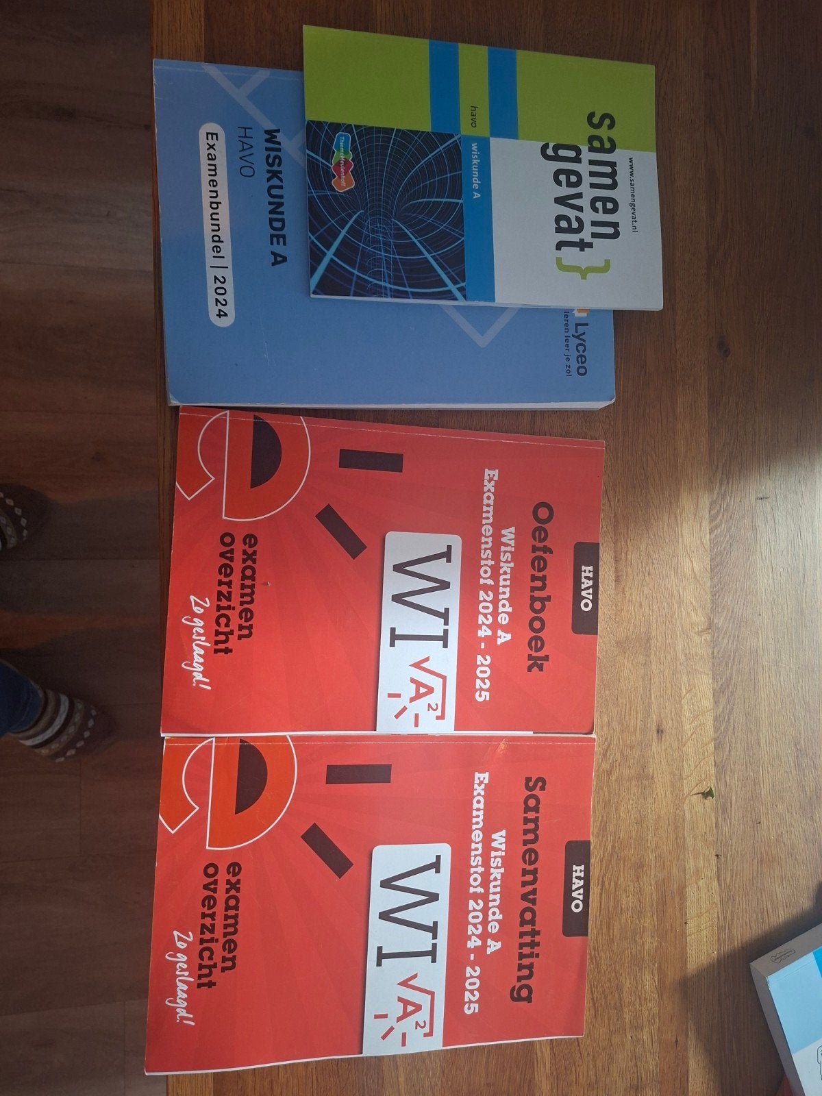 Pakket Examenbundels & Samenvattingen Wiskunde A HAVO, Boeken, Schoolboeken, Diverse, Wiskunde A, HAVO, Ophalen of Verzenden