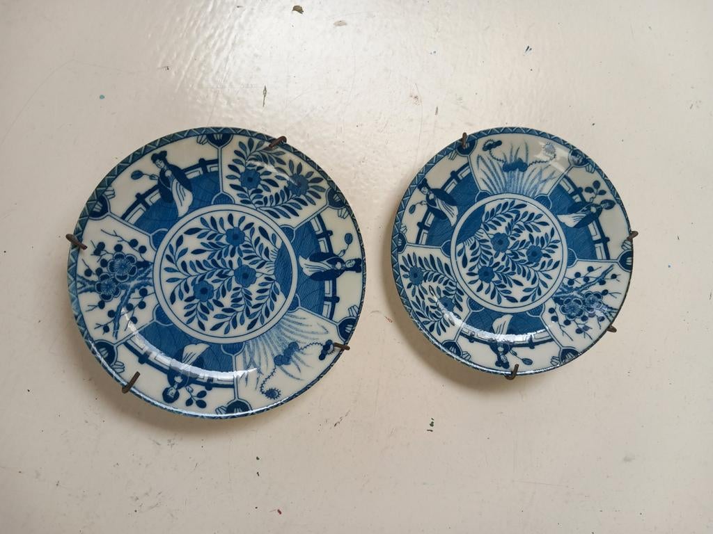 Twee Chinese wandborden, Antiek en Kunst, Antiek | Wandborden en Tegels, Ophalen