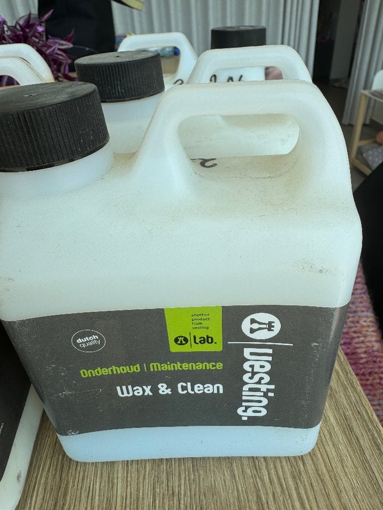 3 liter Vestol parket wax & clean, Ophalen of Verzenden, Schoonmaakmiddel