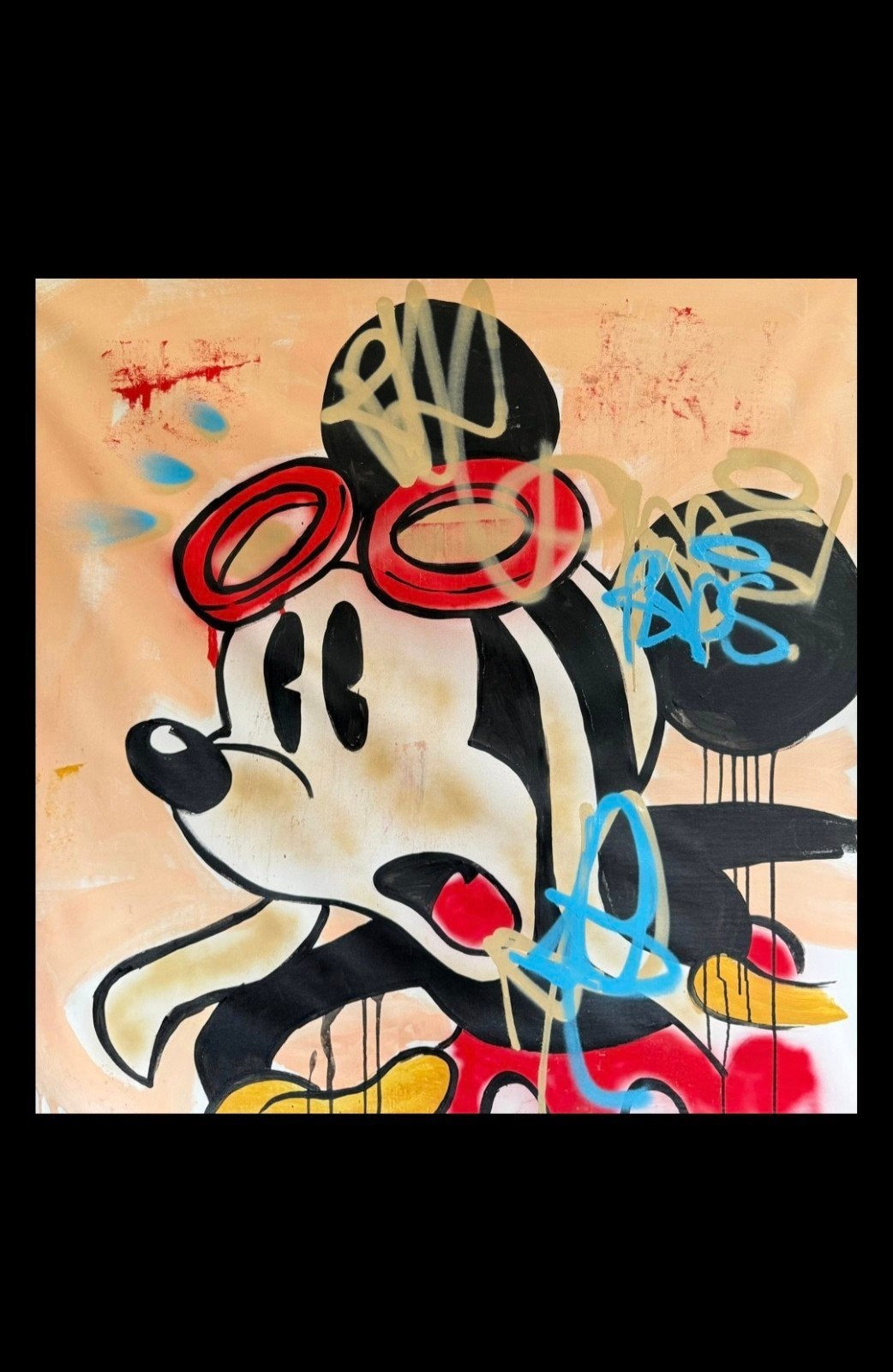 Mickey Mouse XL, Antiek en Kunst, Ophalen of Verzenden