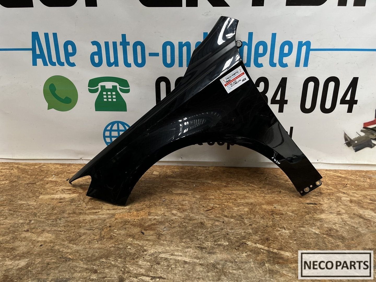 MERCEDES CLA A117 W117 ZIJSCHERM SPATBORD ORGINEEL, Gebruikt, -, Ophalen of Verzenden, Bumper