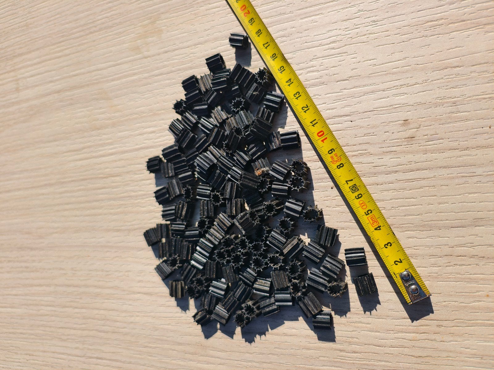 Bioringen 10mm, 14L, biologisch filter materiaal, Tuin en Terras, Ophalen of Verzenden, Gebruikt, Vijverfilter