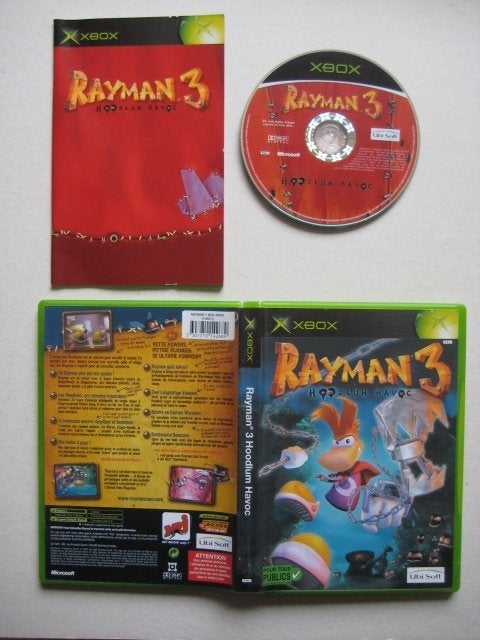 Rayman 3 Xbox, Spelcomputers en Games, Games | Xbox Original, Gebruikt, 1 speler, Ophalen of Verzenden, Platform