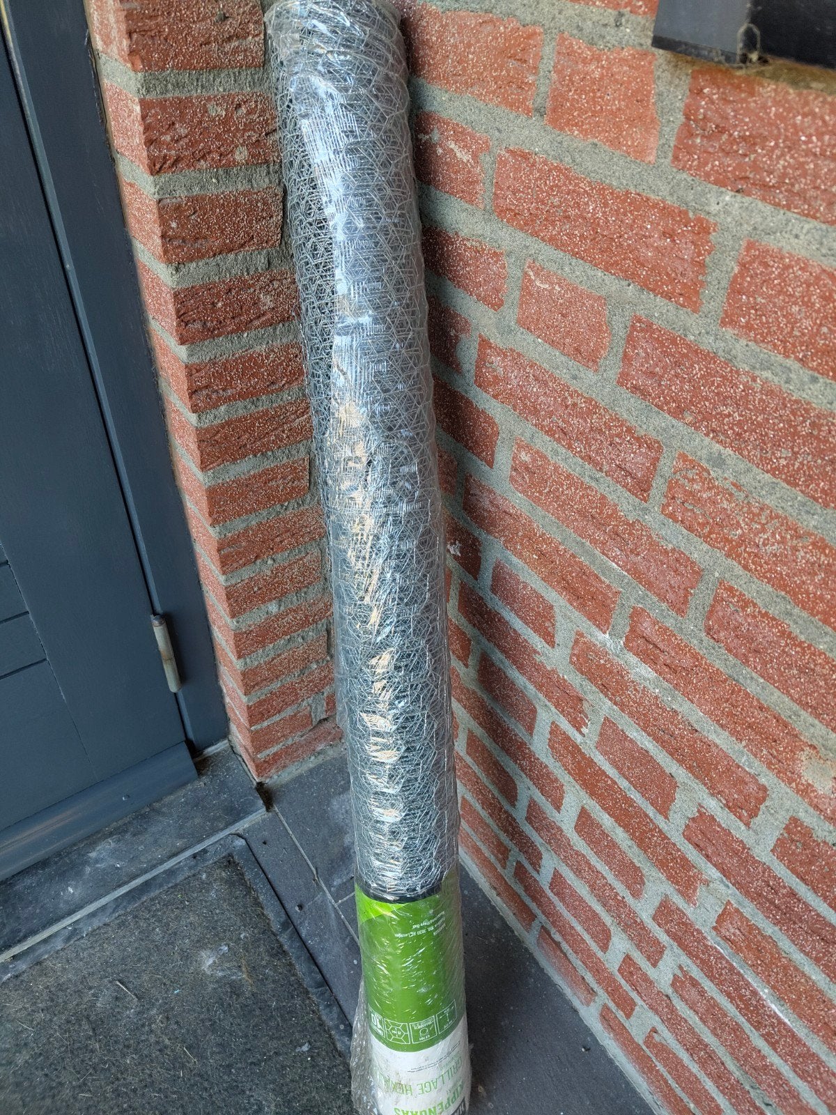 Handson Kippengaas 100 cm x 10 m verzinkt, maas 25mm, Tuin en Terras, Gaas en Draad, Ophalen, Nieuw, Minder dan 10 meter, Gaas