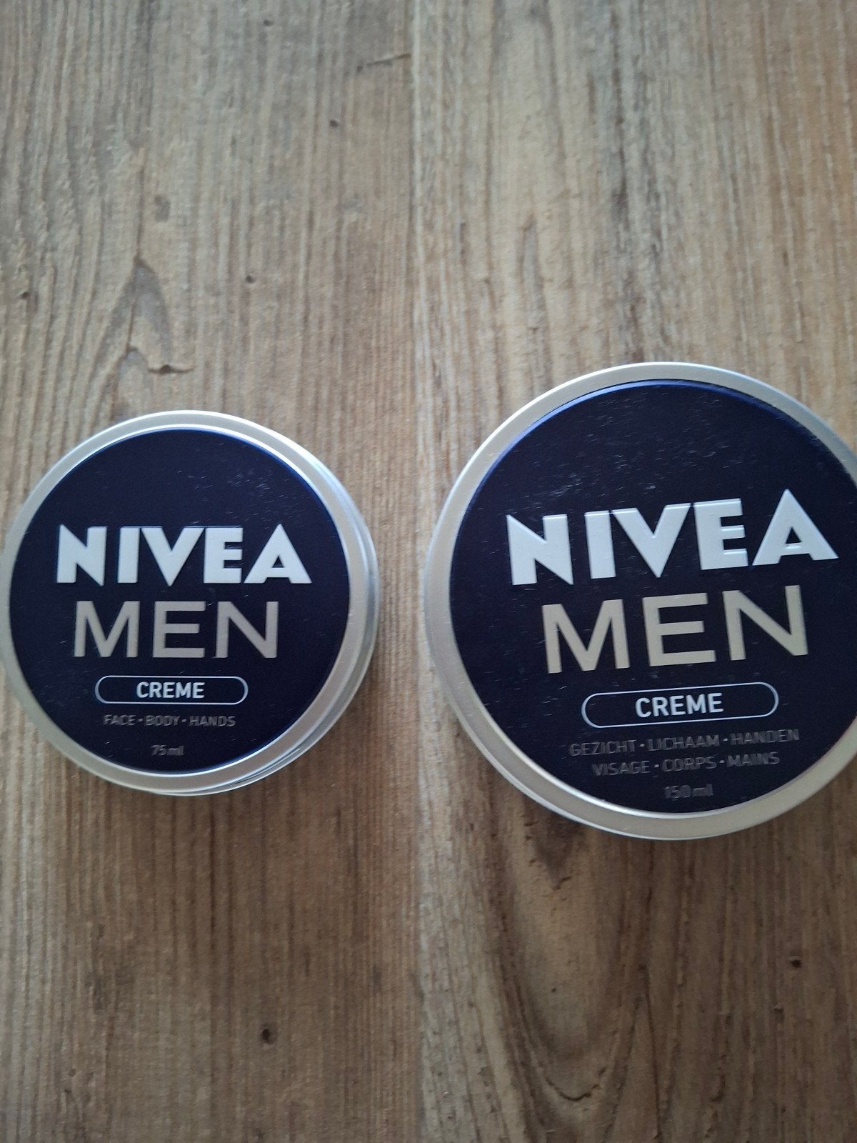 Nivea Men Crème - 75ml en 150ml (nieuw), Ophalen of Verzenden