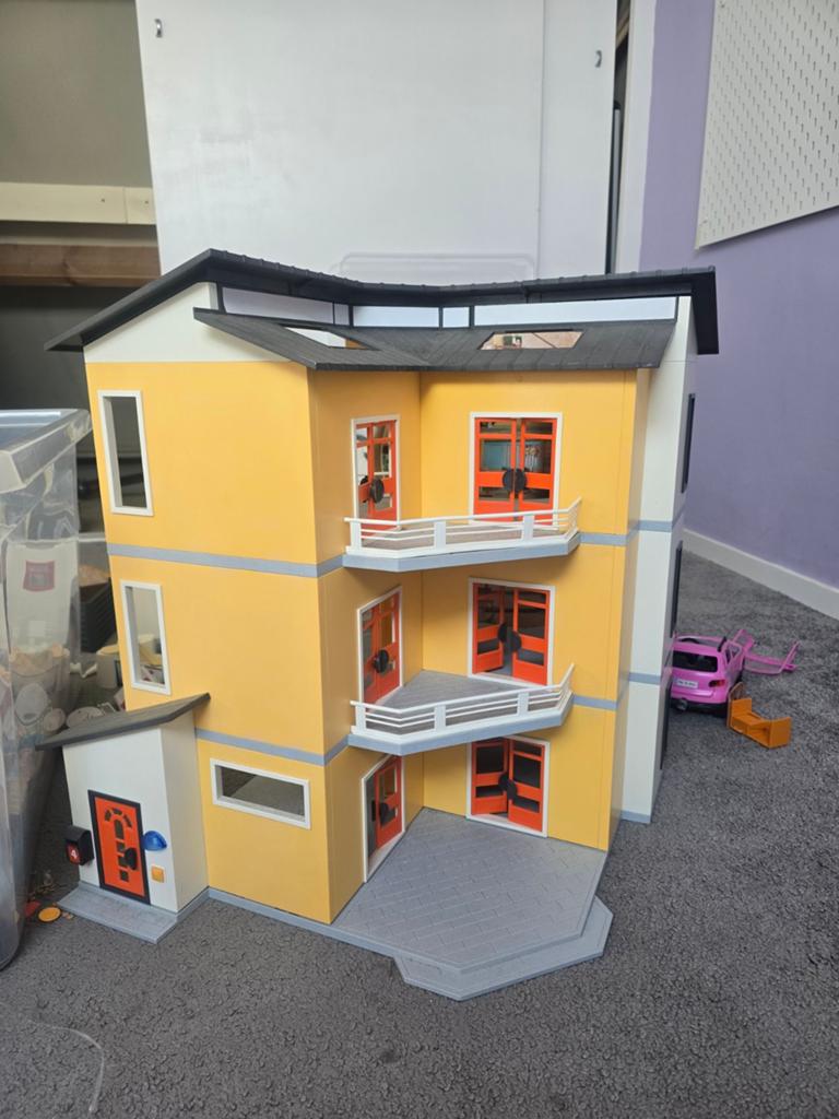 Playmobil Modern Woonhuis Uitbreiding (zonder accessoires), Ophalen of Verzenden, Gebruikt, Toebehoren