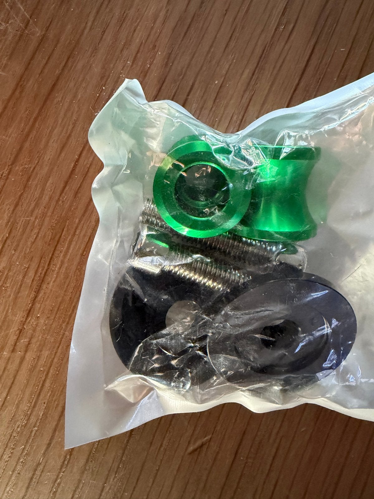 Motorfiets Swingarm Spoelen Sliders Groen, Auto-onderdelen, Ophalen of Verzenden, Nieuw, Universele onderdelen