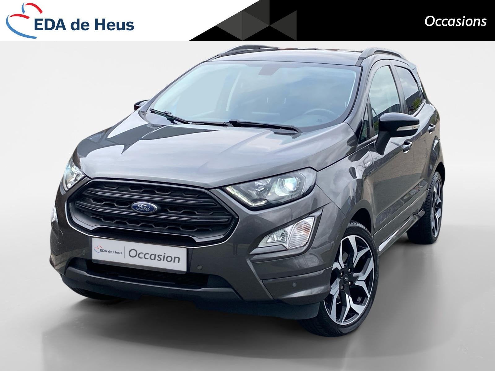 Ford EcoSport 1.0 EcoBoost ST-Line NL Auto | Trekhaak | Navi, Auto's, Voorwielaandrijving, 12 maanden, 125 pk, Gebruikt