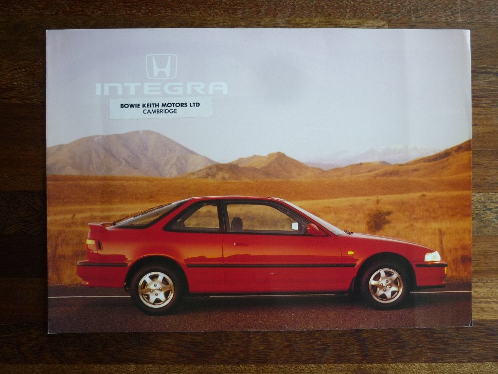 Honda Integra (ca. 1992, New-Zealand), Verzenden, Nieuw, Honda