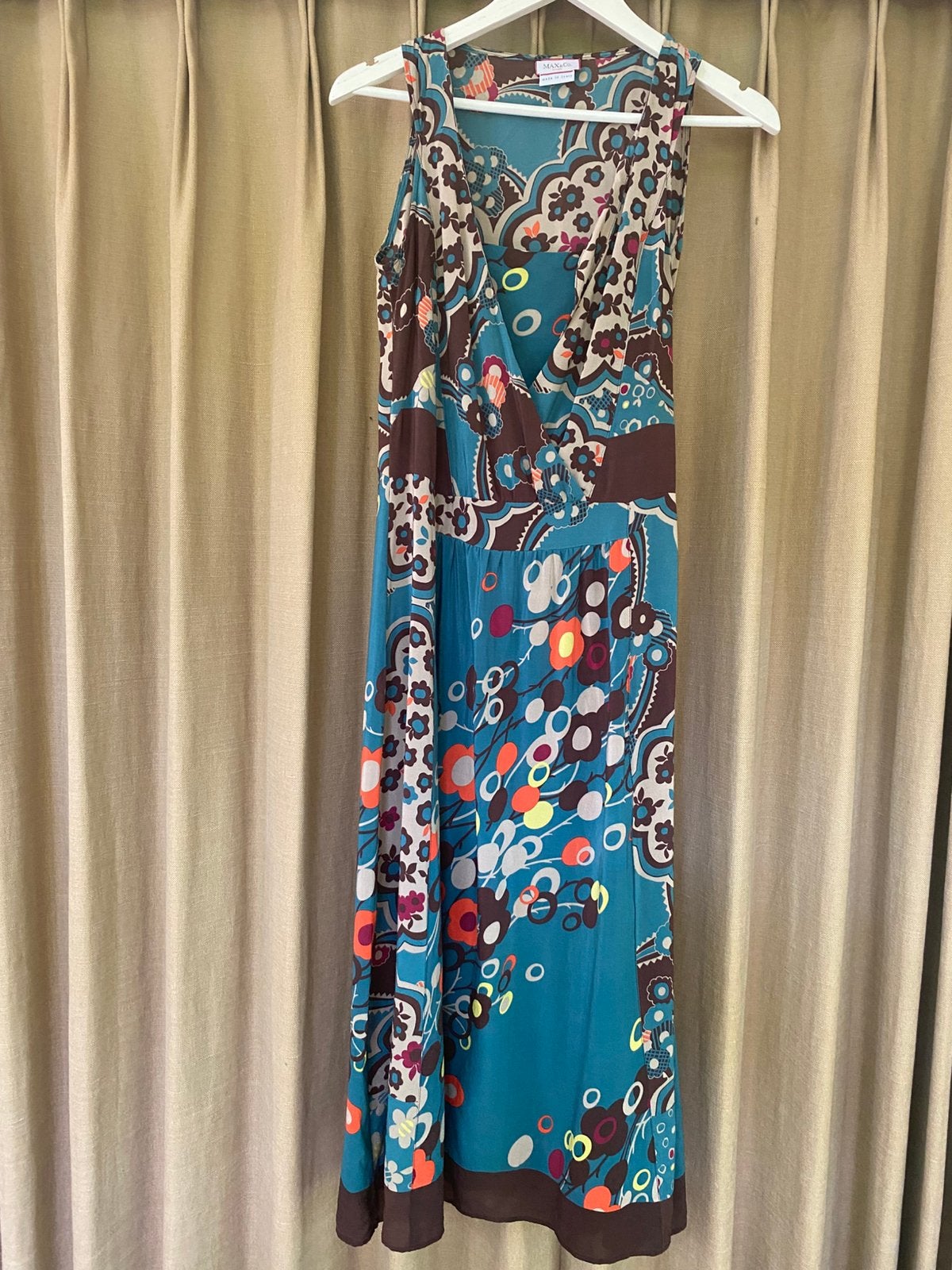 Max & Co Max Mara Silk dress/Size 38, Maat 38/40 (M), Overige kleuren, Ophalen of Verzenden, Zo goed als nieuw