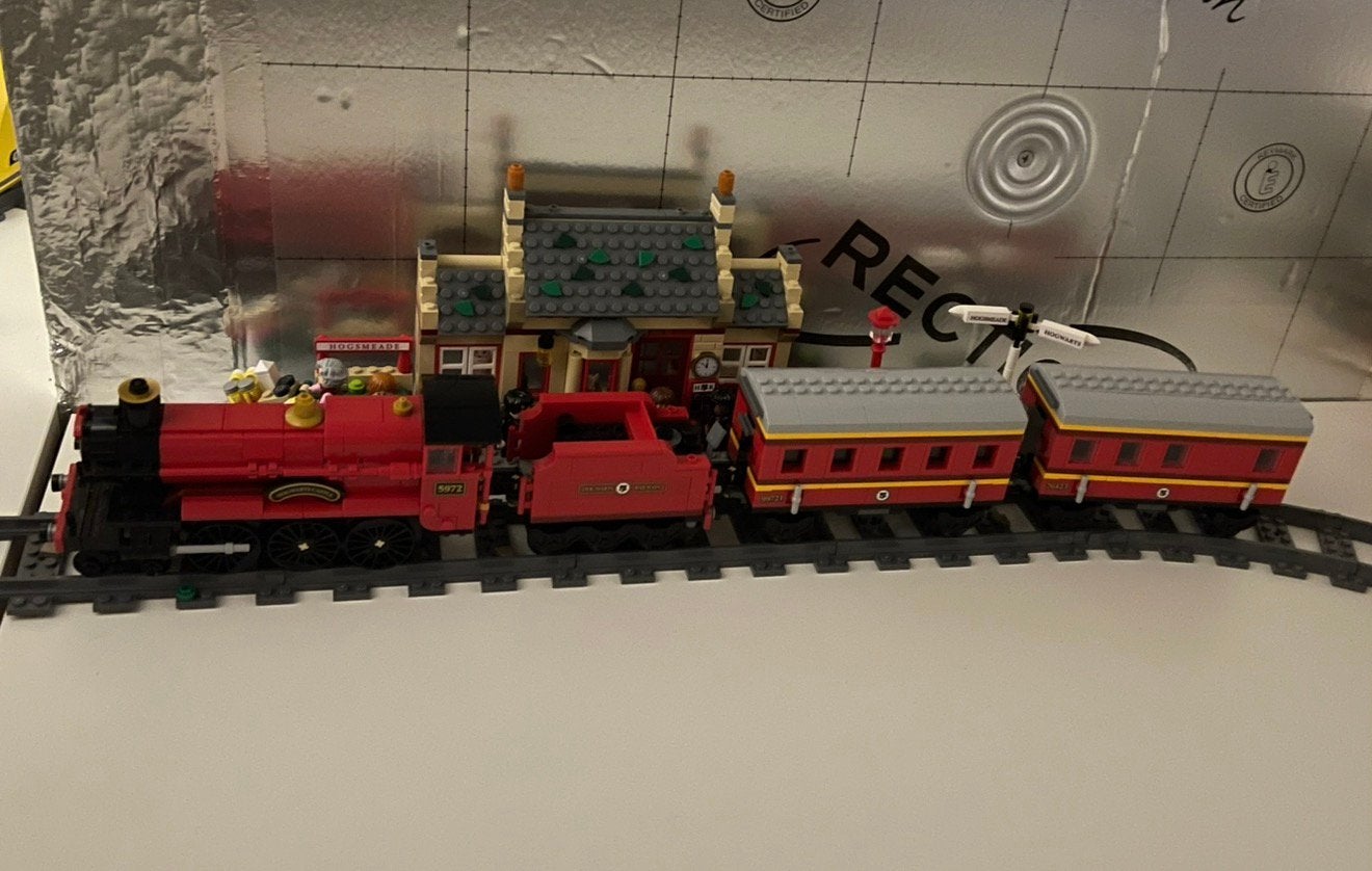 Lego 76423 Harry Potter Hogwarts Express 100% compleet!, Ophalen of Verzenden, Zo goed als nieuw
