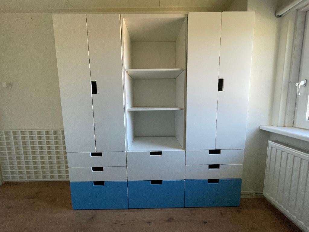 IKEA Stuva 3 (losse) kasten kinderkamer z.g.a.n., Ophalen, 50 tot 70 cm, 105 cm of meer, Zo goed als nieuw