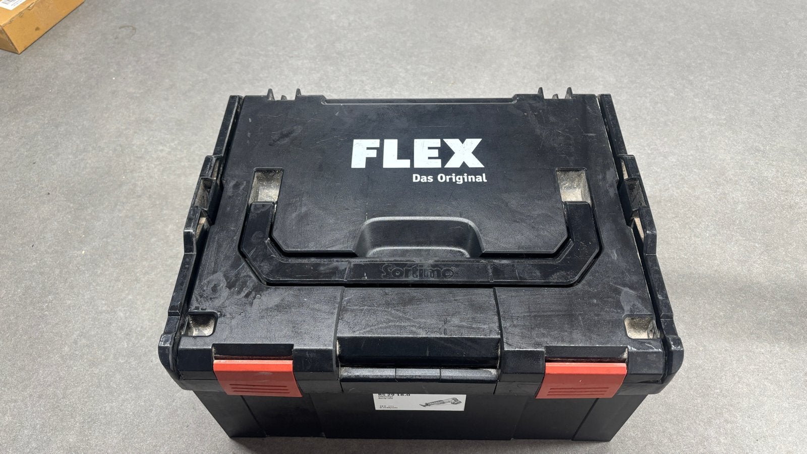 Lege Flex tools reciprozaag inlage koffer, Ophalen of Verzenden, Gebruikt