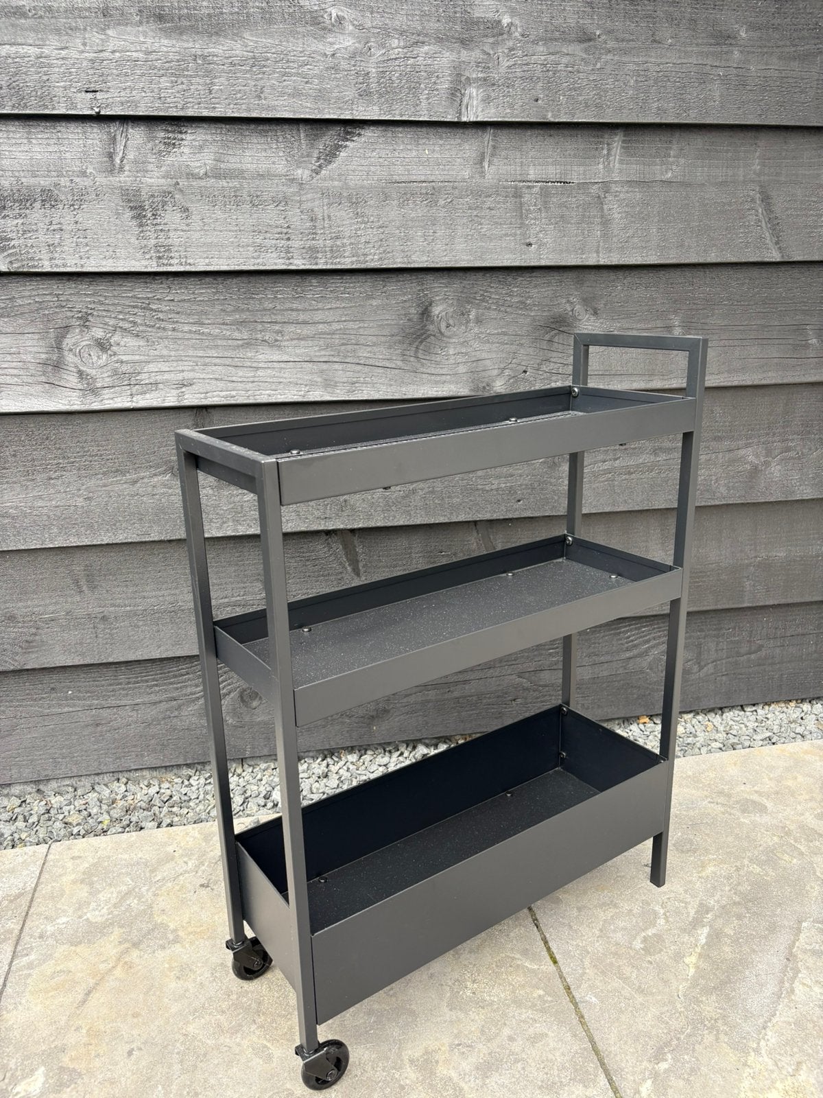 IKEA Nissafors roltafel zwart **NIEUW**, Huis en Inrichting, Ophalen, Nieuw