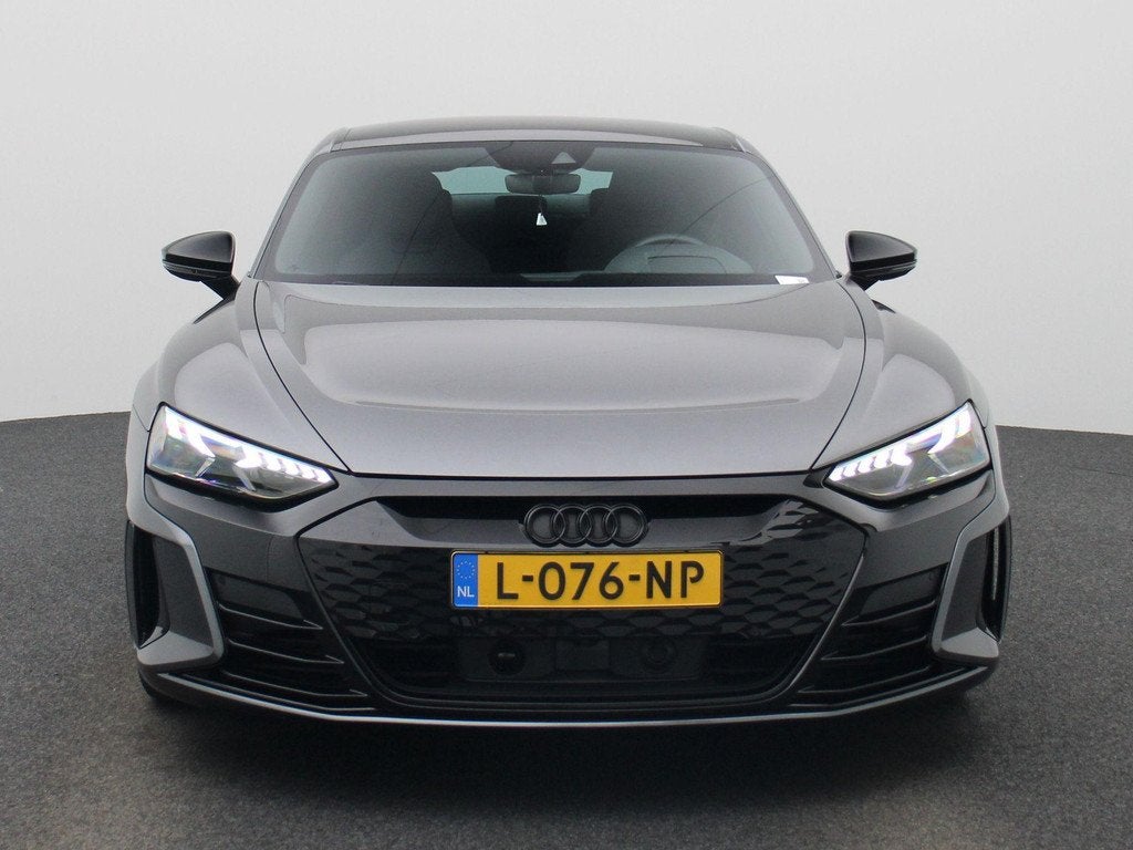 Audi e-tron GT GT edition ZERO NR 1/100 93 kWh | Glazen Dak, Auto's, Audi, Automaat, 12 maanden, Zwart, 93 kWh