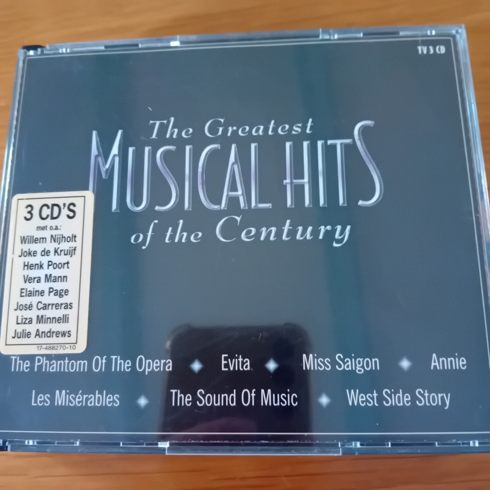 The Greatest Musical Hits of the Century (3 CD's), Overige genres, Ophalen of Verzenden, Zo goed als nieuw, Inclusief boekje