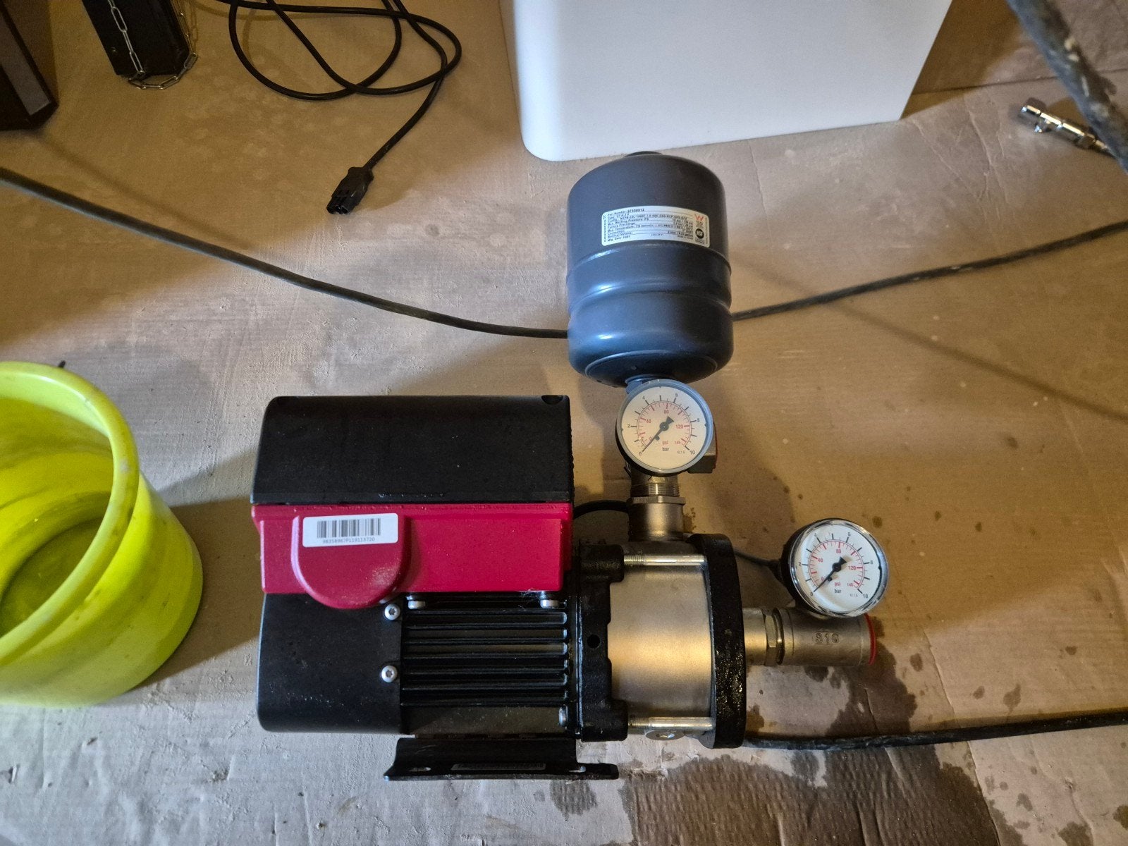 Grundfos Hydrofoorpomp - Zo goed als nieuw, Ophalen, Gebruikt