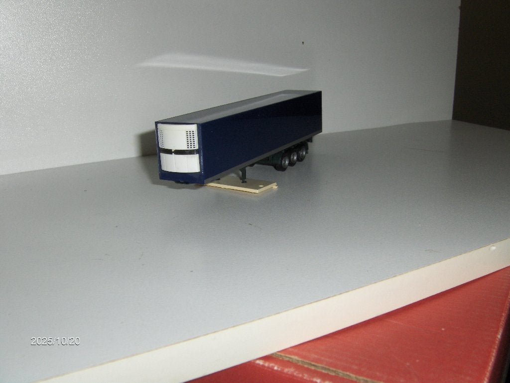 Herpa - Koeltrailer, Ophalen of Verzenden, Gebruikt, Bus of Vrachtwagen, Herpa