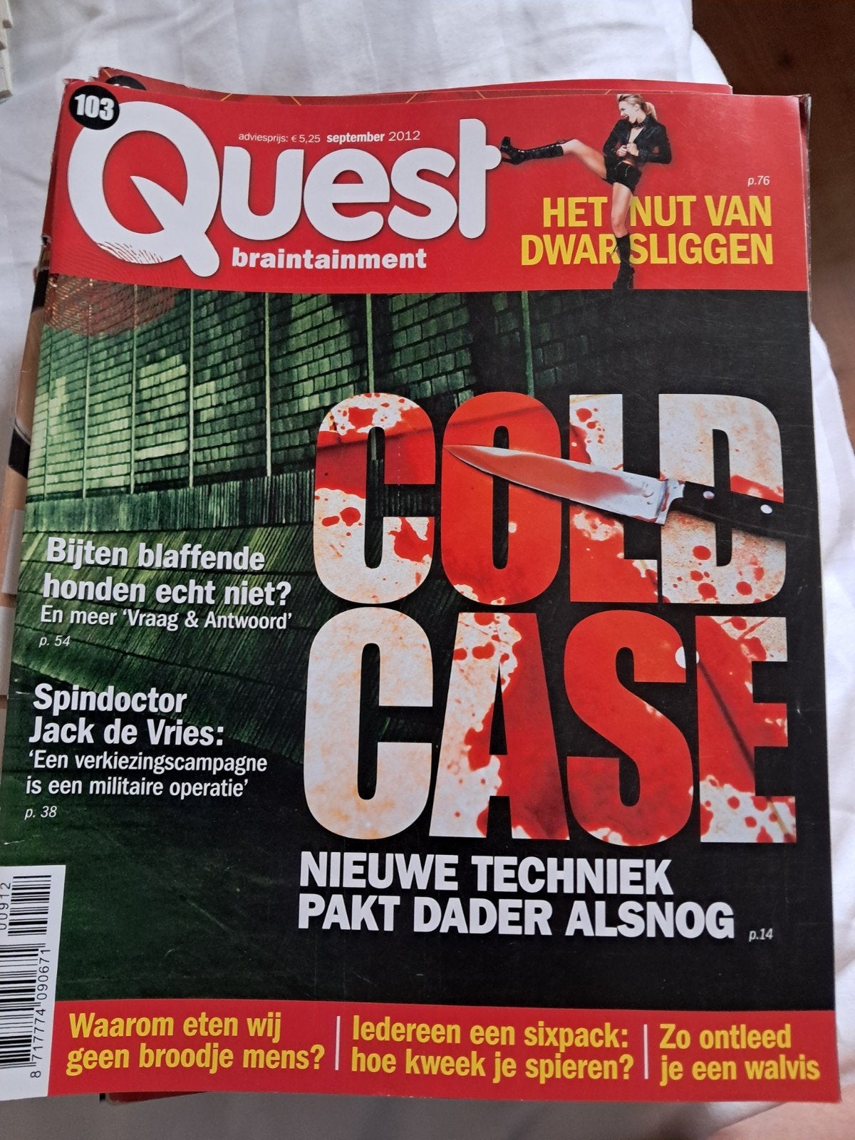 Qust, stapel van jaargangen., Ophalen of Verzenden, Gelezen, Wetenschap en Natuur