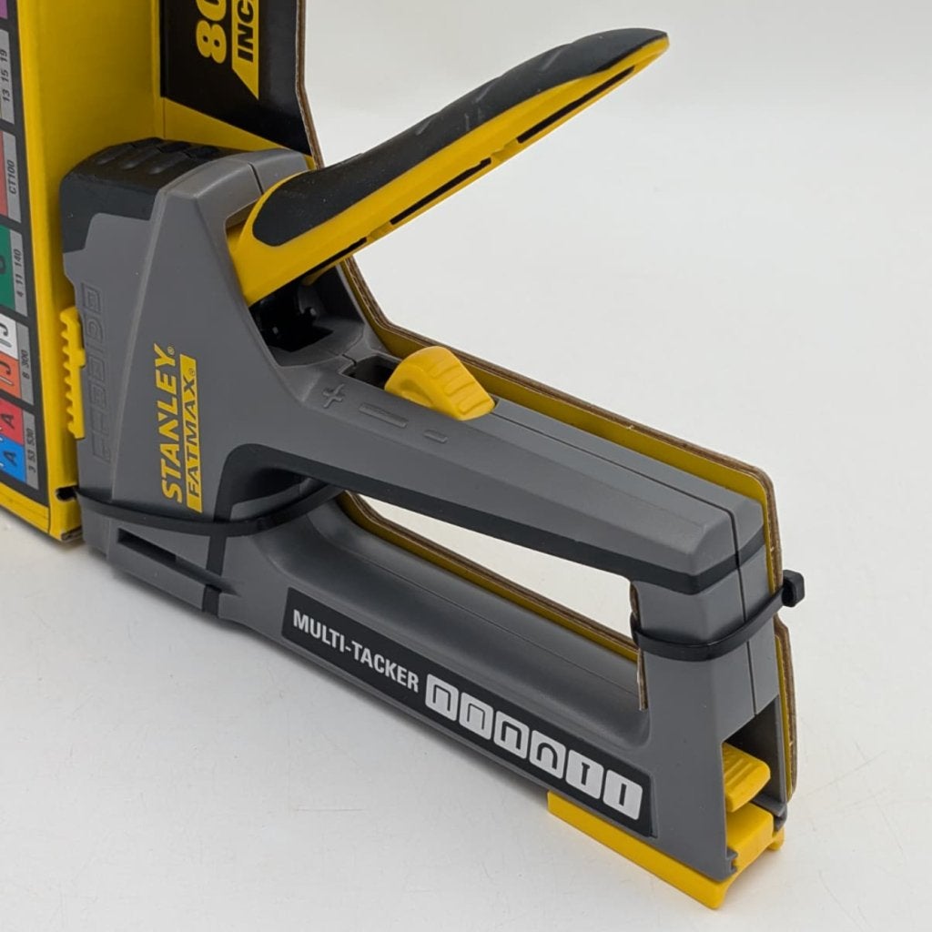 Stanley Fatmax 6 in 1 Multitacker met nietjes - Nieuw, Stanley, Zo goed als nieuw, Support@stanley.com, 1000 Stanley Drive, New Britain, 
CT 06053
USA