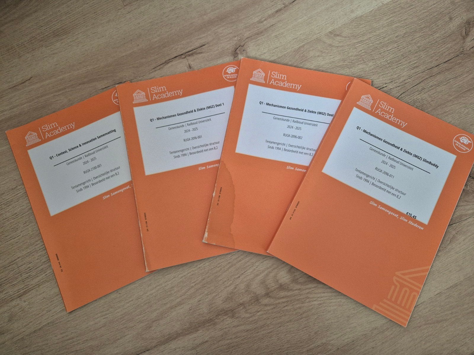 Slim academy samentvattingen geneeskunde Radboud B1 24/25, Boeken, Ophalen of Verzenden, Slim Academy, Beta, WO